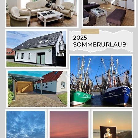Ferienhaus Strandallee 10A Burhave Eksteriør billede
